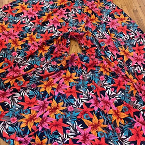 Tropical print skirt